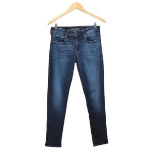 AMERICAN EAGLE Super Stretch Medium Wash Skinny Leg Low Rise Jeans Women's 6R